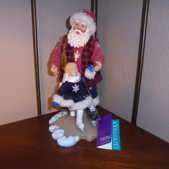 2000 SANTAS SKATING LESSON - RETIRED - Picture 2 of 2